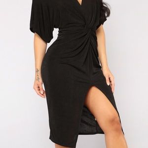 Fashion Nova Knot dress- brand new